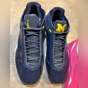 SIGNED Jordans, brand new shoes from Nimari Burnett university of Michigan.